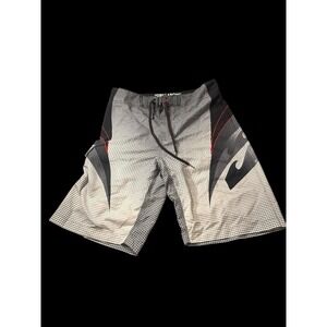 BILLABONG BEACHWEAR BLACK GRID MEN'S BOARDSHORTS Waist 31 NWOT